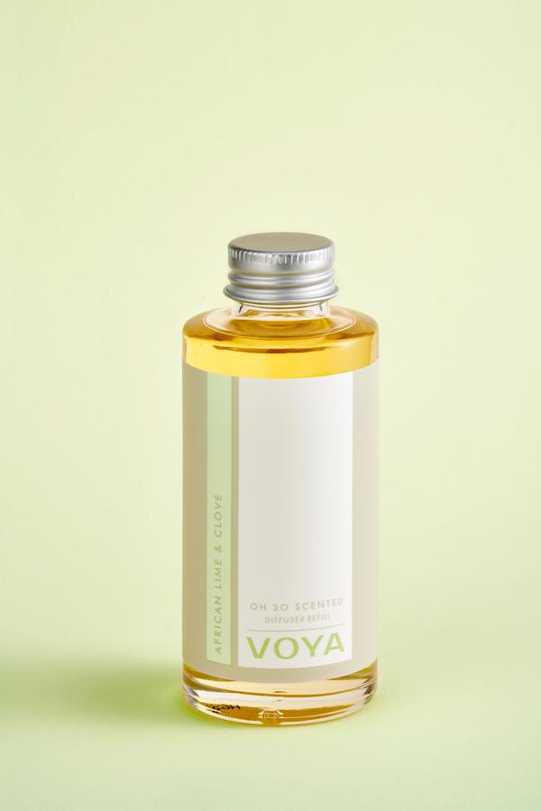 Voya Oh So Scented Reed Diffuser Refill - African Lime and Clove
