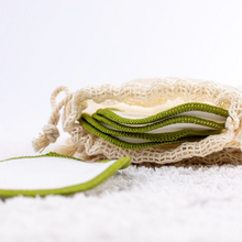 Carica l'immagine nel visualizzatore di Gallery, Dischetti struccanti in cotone e bamboo