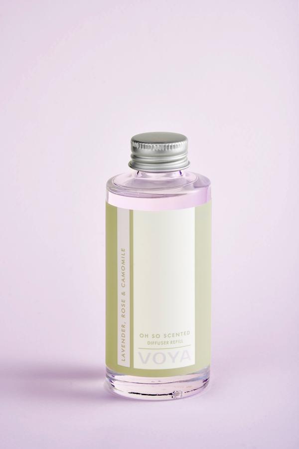 Voya Oh So Scented Reed Diffuser Refill - Lavender, Rose and Chamomile