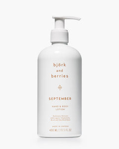 September Hand & Body Lotion