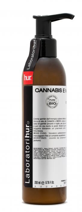 Cannabis e Menta 40 - Crema defaticante 200ml
